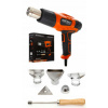 Teplovzdušná pištoľ - Kraft & dele KD10391 2000 v 230 V 550 ° C (Teplovzdušná pištoľ - Kraft & dele KD10391 2000 v 230 V 550 ° C)