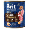 Konzerva Brit Premium by Nature Lamb with Buckwheat 800 g