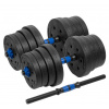Nastaviteľné nakladacie činky REBEL ACTIVE RBA-2301 2x15kg