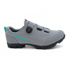 Cyklistické horské tretry Bontrager Evoke Quicksilver/Miami Green 38