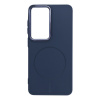 Kryt Frame Mag Cover Case s MagSafe Samsung Galaxy S26 Navy Blue