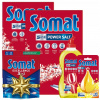 Somat Sada Príslušenstva do Umývačky Riadu Soľ Oplachovač Deo Mix 4 ks + Darček
