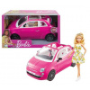 Mattel Barbie auto Fiat a bábika