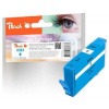 Peach PEACH kompatibilní cartridge HP No.364, new chip, cyan, 6,2ml