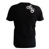Pánske tričko nanosilver® MOTO čierne Veľkosť: 2XL