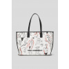 Kabelka Karl Lagerfeld biela farba, A3W30333 ONE SIZE
