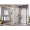 Sprchový kút 1/2 RAVAK Blix Slim BLSRV2K 800x1950 mm, lesklý chróm/sklo Transparent, X1XM40C00Z1