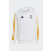 adidas Performance mikina s kapucňou detská REAL MADRID KG2953 biela 128