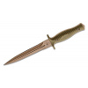Spartan Blades V-14 Dagger FDE Blade Green Handle Tan Kydex Sheath