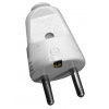 Solight zástrčka priama, IP20, biela P74