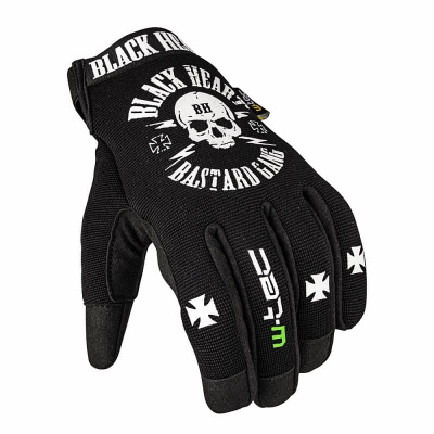 Moto rukavice W-TEC Black Heart Radegester Farba čierna, Veľkosť 4XL