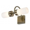 Nástenné svietidlo Kúpeľňové LED svietidlo nad zrkadlo 8W 785lm 4000K Hnedá IP44 Classic Betty 5746 Rabalux