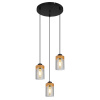 GLOBO 15557-3H FINCA závesné svietidlo 3x E27, max. 40W 230V