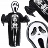 Kostým pre chlapca - Halloweenová sada kostra kostra kostry (Kostým pre chlapca - Halloweenová sada kostra kostra kostry)