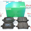 Přední brzdové destičky LUXUS ES , RX - TOYOTA AVALON , CAMRY , PREVIA (TOYOTA 0446520550 TOYOTA 0446533120 TOYOTA 0446533121 TOYOTA 0446533130 TOYOTA 0446533150 TOYOTA 0446533180 TOYOTA 0446533230 TO