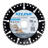 XTline XT162115 Kotouč univerzální na dřevo, kámen, ocel | 115x1,2x22,2 mm