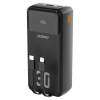 Dudao K15MAX 30000mAh PD 22,5W powerbanka so vstavanými káblami – čierna (Dudao K15MAX 30000mAh PD 22,5W powerbanka so vstavanými káblami – čierna)