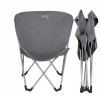 Skládací křeslo NILS Camp NC3051 šedé