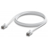 Ubiquiti UniFi Premium Patch Cable Outdoor 2m - Patch kábel, Cat6a, vonkajší, biely, 2m