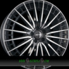 GMP QSTAR 9x20 5x112 ET34.00 black diamond