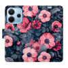 Flip pouzdro iSaprio na mobil Xiaomi Redmi Note 14 4G - Blossom Harmony s kapsičkami na karty (Knížkové flipové pouzdro iSaprio pro mobil Xiaomi Redmi Note 14 4G - Blossom Harmony - elegantní obal s k