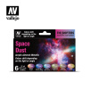 Vallejo sada 77.091 airbrush farieb Space Dust 6x17 ml (Space Dust Paint set 77.091)