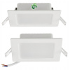 ECOLIGHT Zapustená LED stropná lampa 6W 660lm 4000K biela