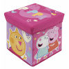 Úložný box s vrchnákom / taburetka 2v1 PEPPA PIG, PP14451