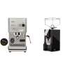 Profitec GO, brushed stainless steel + Eureka Mignon Silenzio, CR black