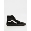 Vans Sk8 Hi (suede/canvas/blkblktrwht) 36, čierna