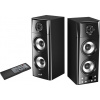 Genius SP-HF2800 BT, Reproduktory, 2.0, 60W, Bluetooth, TWS technologie, dřevěné, USB, dálkové ovládání, černé 31730022400