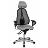Topstar Topstar - obľúbená kancelárska stolička Sitness 45 - šedá, plast + textil + kov