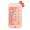 BABY MIX Telefon papoušek Baby Mix Pink