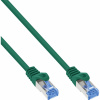 S/FTP (PiMF) Patchkábel LSOH TPE 1m cat.6a, zelený, CCA, flexiblný