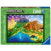 Ravensburger Minecraft: Svet Minecraftu 1500 kusov