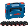 BOSCH - zahrada/dílna Sada batérií Bosch 6x GBA 18V 4,0 Ah (1.600.A02.A2S)