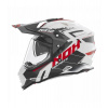 Prilba N312 Vapor, NOX (biela, čierna, červená) 2025 XS