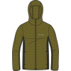 Columbia Powder Pass Hybrid Hooded Jacket Pánska Turistická Bunda Farba: Mossy Green, Greenscape, Veľkosť: M 2126101379