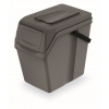 Odpadkový kôš SORTIBOX II - objem: 25 l, farba: šedý kameň