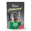GRAND Dog kapsička Restaurant jelenie ragú 300g
