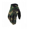 Rukavice BRISKER, 100% - USA (camo/čierna) M