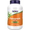 NOW FOODS Fenugreek Seed, Senovka grécka, 500 mg, 250 rastlinných kapsúl