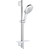GROHE Rainshower SmartActive sprchová súprava, ručná sprcha 3jet priemer 150 mm, 60 cm sprchová tyč s poličkou na mydlo a sprchová hadica 175 cm, chróm, 26591000
