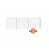 Tenda Nova EX3 (3-pack) WiFi6 AX1500 Mesh Gigabit system, 6xGLAN/GWAN, WPA3, VPN, SMART CZ aplikace