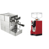 Stone Espresso Mine Premium + Eureka Mignon Perfetto, CR ferrari red