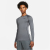 Nike Pro Dri-FIT Men's Tight Fit Long-Sleeve Top Grey 2XL