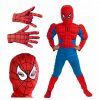 Spiderman Innabs kostým 98-110 (Maska kostýmov Spiderman svalové oblečenie 98/110)