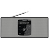 TechniSat DIGITRADIO 2 S 0002/3911 vreckové rádio, DAB+, FM, Bluetooth, funkcia alarmu, možné znovu nabíjať, čierna, biela; 0002/3911