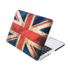 AppleMix Ochranné plastové puzdro pre Apple MacBook Pro 13 Retina (model A1425, A1502) - retro vlajka GB