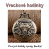 Vreckové hodinky - retro bronzový GOT STARK 3D dizajn